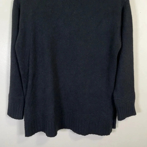 By Anthropologie Margarita Button  Collar Mock Neck Sweater - Picture 5 of 15